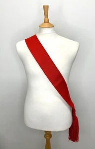 Sergeant's Scarlet Parade Sash. British Army-Issue. - Foto 1 di 6