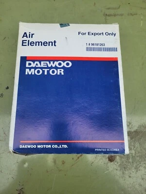 NUEVO FILTRO DE AIRE DAEWOO ORIGINAL OEM 96181263 NUBIRA Foto 1 de 4
