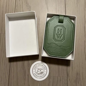 Harry Winston Green Name Tag Octagon - Picture 1 of 8