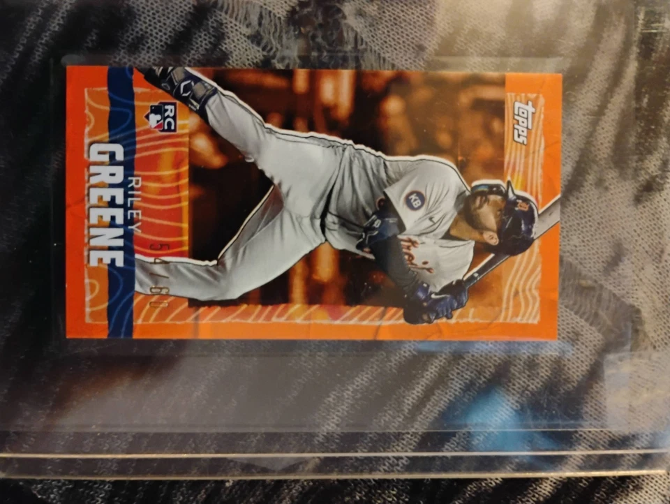2023 Topps Rip - Mini Riley Greene #MRIP-RG Orange /60 (RC) - Image 1 of 2