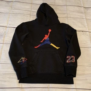 Nike Air Jordan Jumpman Hoodie Kids Boys Medium 10-12yrs Long Sleeve Black - Picture 1 of 10