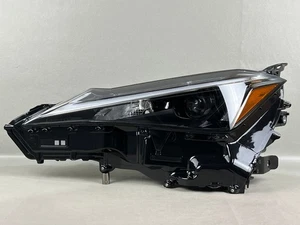 PERFECT 2019-2023 LEXUS UX200 UX250 LEFT DRIVER ADAPTIVE LED BLACK HEADLIGHT OEM - Picture 1 of 10