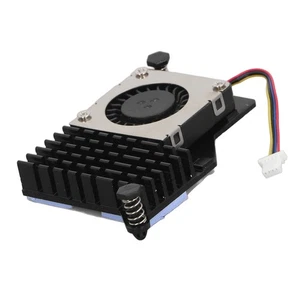 For Pi 5 Cooler 4 Pin Interface For Pi 5 Cooling Fan Good Compatibility Easy - Afbeelding 1 van 12