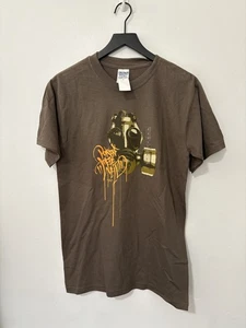 Poison The Well Shirt Herren Small Braun Army Mask Graphic Band Tee 2005 Metalcore - Bild 1 von 10