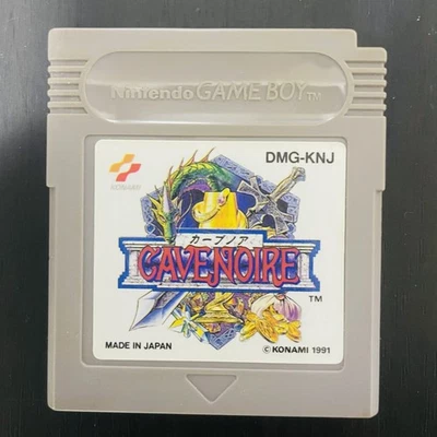 Cave Noire Nintendo Game Boy Konami 1991 DMG-KNJ Japanese Version Save OK - Image 1 of 4