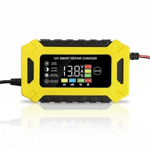 Cargador Portatil Para Bateria De Carro 12V 6A Inteligente Mantenedor Reparador - Bild 1 von 8