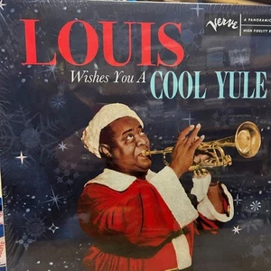 Louis Armstrong - Louis Wishes You A Cool Yule (LP, Comp, RP) (Mint (M)) - 38611 - Picture 1 of 1
