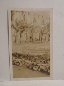 FOTOGRAFIA VINTAGE TROVATA IN BIANCO E NERO VECCHIA FOTO ANNI 30 PALERMO SICILIA MONREALE MONASTERO - Foto 1 di 4