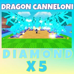 Plants Vs Brainrots - Diamond Dragon Canneloni x5 - Imagen 1 de 2