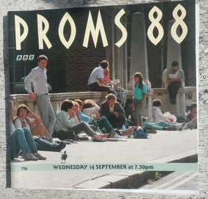 PROMS 88 -14.09 Programm Mahler Berg, Webern, Bartok J Norman Boulez - Bild 1 von 2