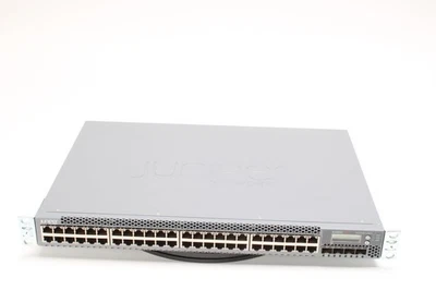 Juniper EX3300-48P 48 Port Stackable Ethernet Switch With Rack Ears - Image 1 of 4