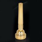 CNC Overall Brass Polished Gold Plated Trumpet Mouthpiece 17C Small Mouth