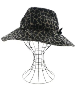 Jennifer Ouellette Hat BlackxBrown(Total pattern) 2200484654098 - Picture 1 of 4