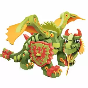 Bloco Combat Dragon STEM Toy 3D Creatures Interlocking Foam Building Block Set - Picture 1 of 9