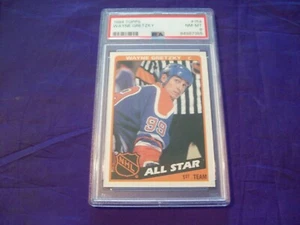1984 TOPPS HOCKEY #154 WAYNE GRETZKY PSA 8 - Picture 1 of 2
