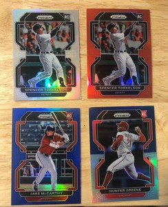 2022 Prizm Baseball Silver, Red, Blue & Carolina Blue Parallels - YOU PICK 
