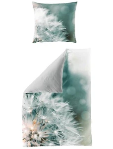 Satin - Bettwäsche 135 x 200 cm Digitaldruck 100% Baumwolle mit Reißverschluss - Bild 1 von 6