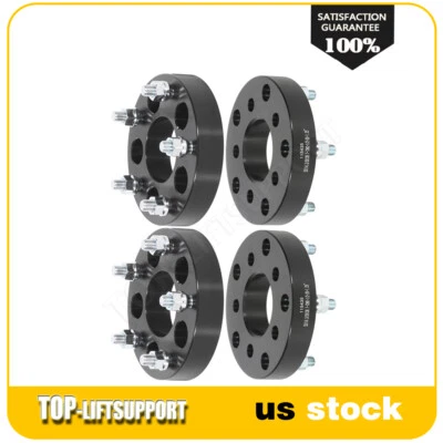 4x 1.25" inch 5x114.3 to 5x139.7 Wheel Adapters 5x4.5 to 5x5.5 For Jeep TJ YJ KJ - Image 1 of 4