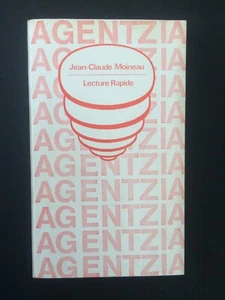 Jean-Claude Moineau Lecture rapide livre d'artiste artist's book Agentzia 1969 - Picture 1 of 4