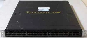Supermicro SSE-X3648SR Atom-C5238 4 Go 32 Go | 48 ports 10G SFP+ et 6 ports 40G QSFP+ - Photo 1/13