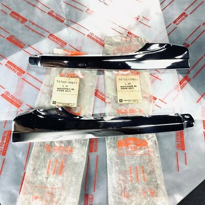 Cinturón de puerta TOYOTA CROWN MS65 RS60 MS6# moldeado RR genuino nuevo de stock original JAPÓN Foto 1 de 4