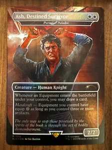 Ash, Destined Survivor - Puresteel Paladin [Secret Lair Drop Series] MTG NM Foil - Bild 1 von 2