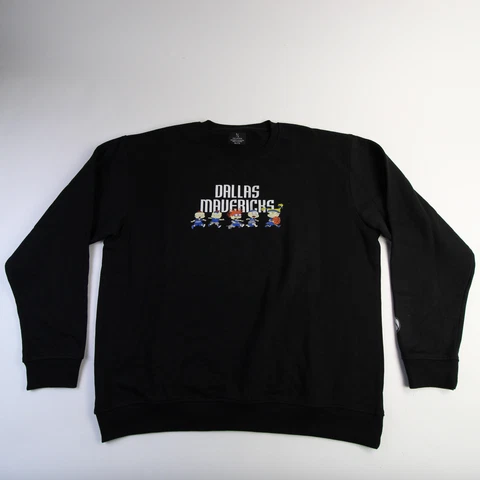 Dallas Mavericks Peace Collective Sweatshirt Men's Black Used Cover