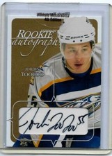 2003 ultimate MEMORABILIA ROOKIE AUTOGRAPHS JORDIN TOOTOO #19/20 RC IN THE GAME