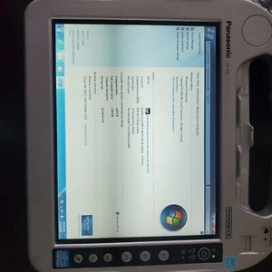 Panasonic CF-H2 Rugged Tablet 1.70GHz i5-2557M 4GB RAM 80GB SSD Win 7 Pro - Picture 1 of 12