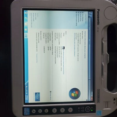 Panasonic CF-H2 Rugged Tablet 1.70GHz i5-2557M 4GB RAM 80GB SSD Win 7 Pro - Image 1 of 4