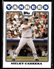 2008 Topps New York Yankees Melky Cabrera #NYY6