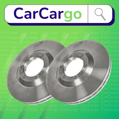 Premium Vented Front Brake Discs Isuzu Trooper 2.6 4x4 1991-1996 280 mm - Image 1 of 4