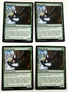 MTG Magic : Playset (4x) Mante geante Giant Mantis Bataille Zendikar VF Exc - Picture 1 of 2