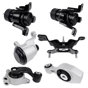 6Pcs Motor & Trans Mount for INFINITI JX35 QX60 3.5L 2013-2020 FWD Auto Trans - Picture 1 of 12