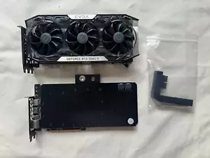 EVGA GeForce RTX 2080 Ti FTW3 ULTRA GAMING 11GB GDDR6 - EKWB Vector WATERCOOLED - Picture 1 of 11