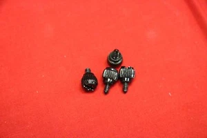 new set of 4,  6-32 black case thumb screw, toolless heavy duty, ships from USA  - Picture 1 of 1