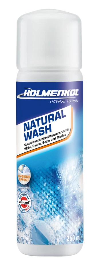 Holmenkol Spezialwaschmittel Natural Wash für Wolle, Seide und Daunen 250ml