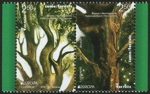 Bosnia 2011 ☀ Europa CEPT Forest / Flora ☀ MNH (**)  - Picture 1 of 1