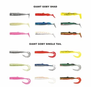 FLADEN GIANT GOBY Shad oder Single Tail, Länge 17cm Gummifisch Dorschköder - Bild 1 von 17