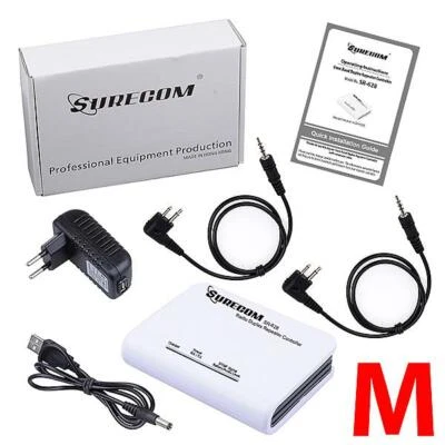 SURECOM SR-628 (M) cross band Duplex Repeater Controller with Motorola FDC Cable - Image 1 of 4