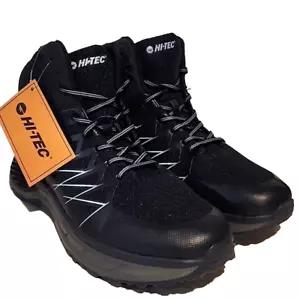 HI-TEC  size 13  Mens Mid Navy Blue Trail Running hiking walking Shoes sneakers - Picture 1 of 5