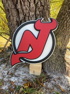 New Jersey Devils 3D Wall Art - Custom Design - Indoor Use Only - Picture 1 of 4