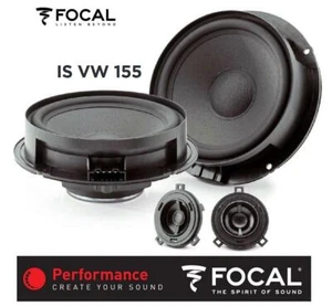 Focal IS VW 155 2-Wege Lautsprecher Kombo System kompatibel mit VW Tiguan II 5/7 - Picture 1 of 12