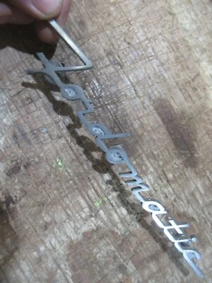 1953 Ford Custom линия внешний задний багажник крышка FORDOMATOC отделка молдинг эмблема - Изображение 1 из 2