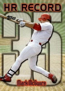1999 TOPPS HOME RUN PARADE RECORD #220 MARK MCGWIRE HOMER #35 SET SINGOLI BREAK - Foto 1 di 2