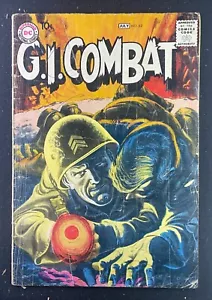 G.I. Cubierta de tono gris Combat (1952) #82 GD- (1.8) de Jerry Grandenetti - Imagen 1 de 2