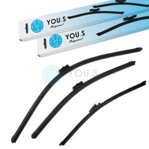 YOU.S Scheibenwischer Wischerblätter Wischer SET VORNE + HINTEN für BMW X3 (F25) - Bild 1 von 1