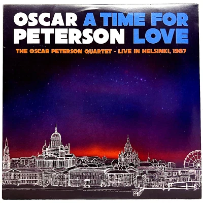 Oscar Peterson A Time For Love 2021 Blue Vinyl Mack Avenue Records 1st Press RSD - Image 1 of 4
