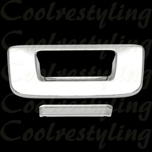 Cubierta de puerta trasera cromada para Chevy Silverado GMC Sierra 2007-09 10 11 12 13 sin llave - Imagen 1 de 1