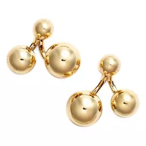 Kate Spade Dainty Sparklers doppelt baumeln Ohrjacken Ohrringe $ 58 Goldton - Bild 1 von 5